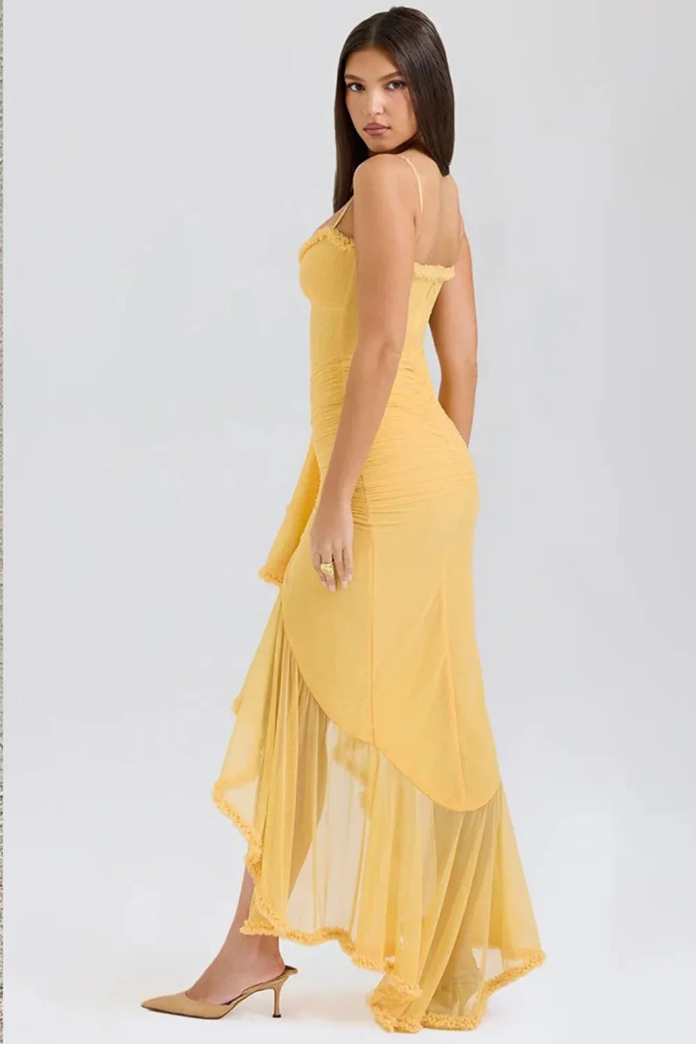 vestidos vestido largo vestido casual vestido elegante
Veliara store Veliara moldeadores shein vestidos vestido amarillo vestido con abertura vestido fiesta