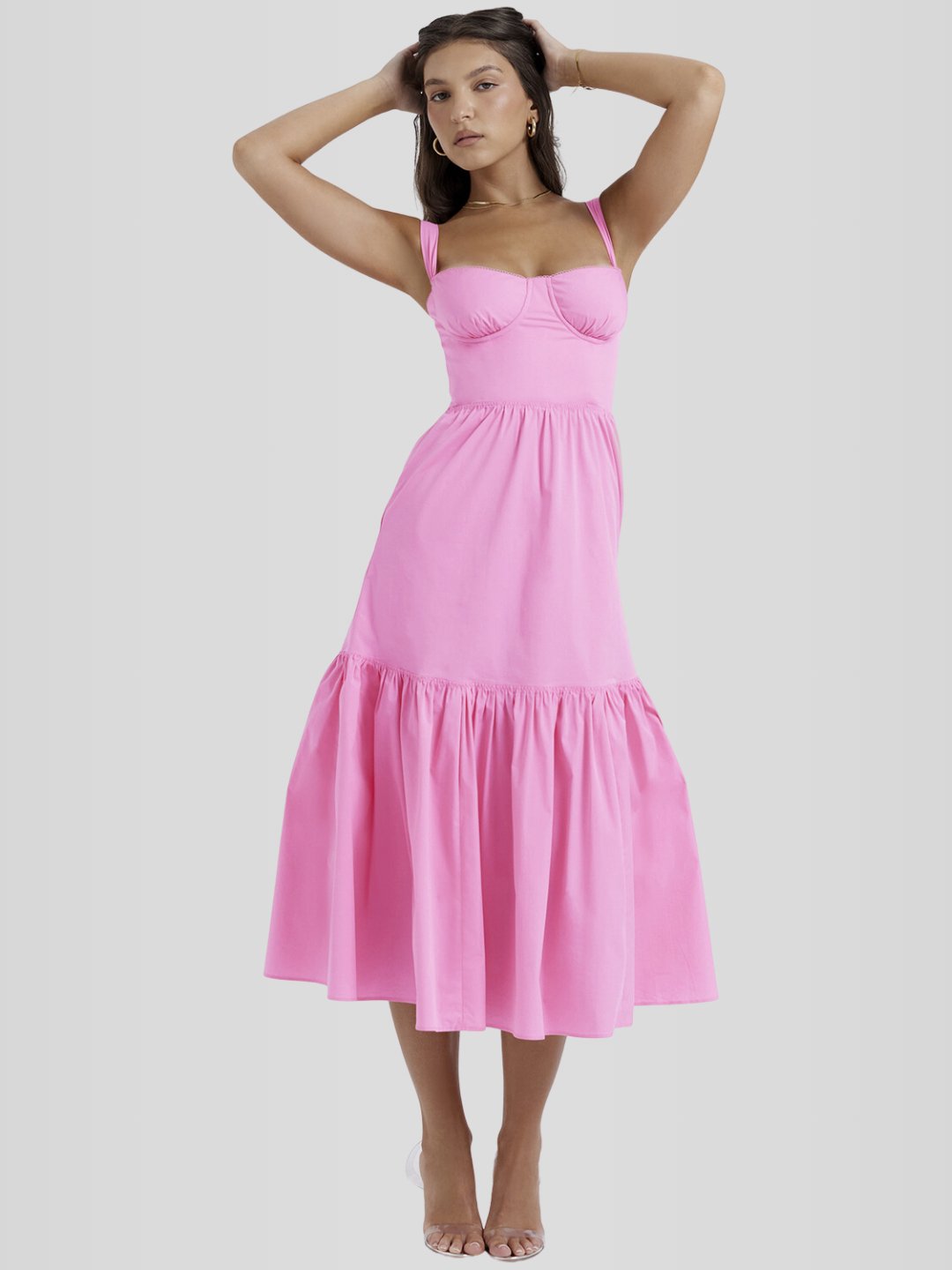 vestidos vestido mid vestido elegante vestido casual
Veliara store Veliara moldeadores shein vestidos vestido rosa vestido primavera