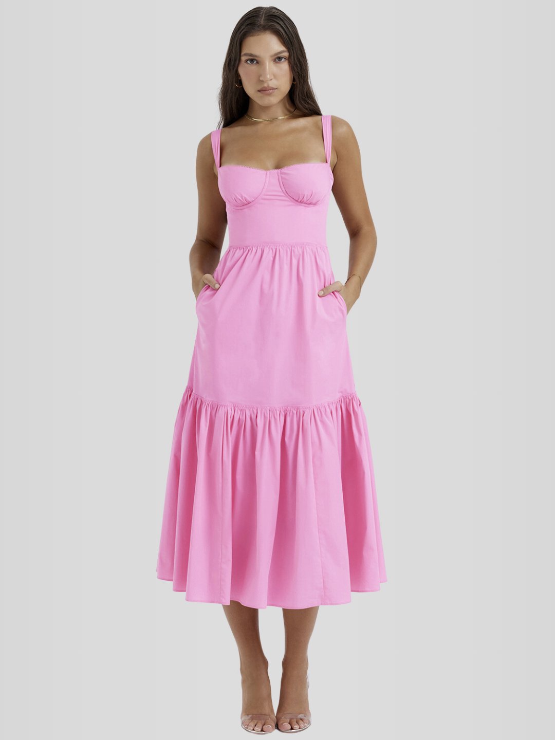 vestidos vestido mid vestido elegante vestido casual
Veliara store Veliara moldeadores shein vestidos vestido rosa vestido primavera