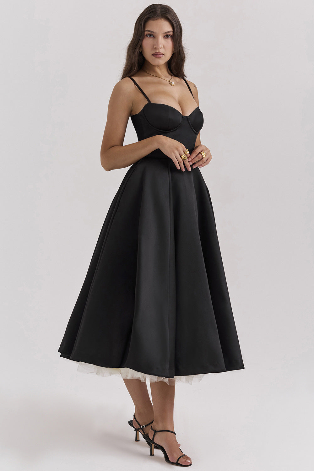 Vestido Midi Pasión - Moldea la Cintura | Doble Capa