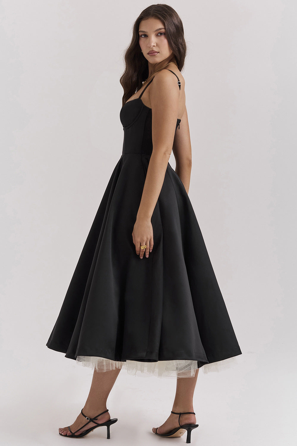 Vestido Midi Pasión - Moldea la Cintura | Doble Capa