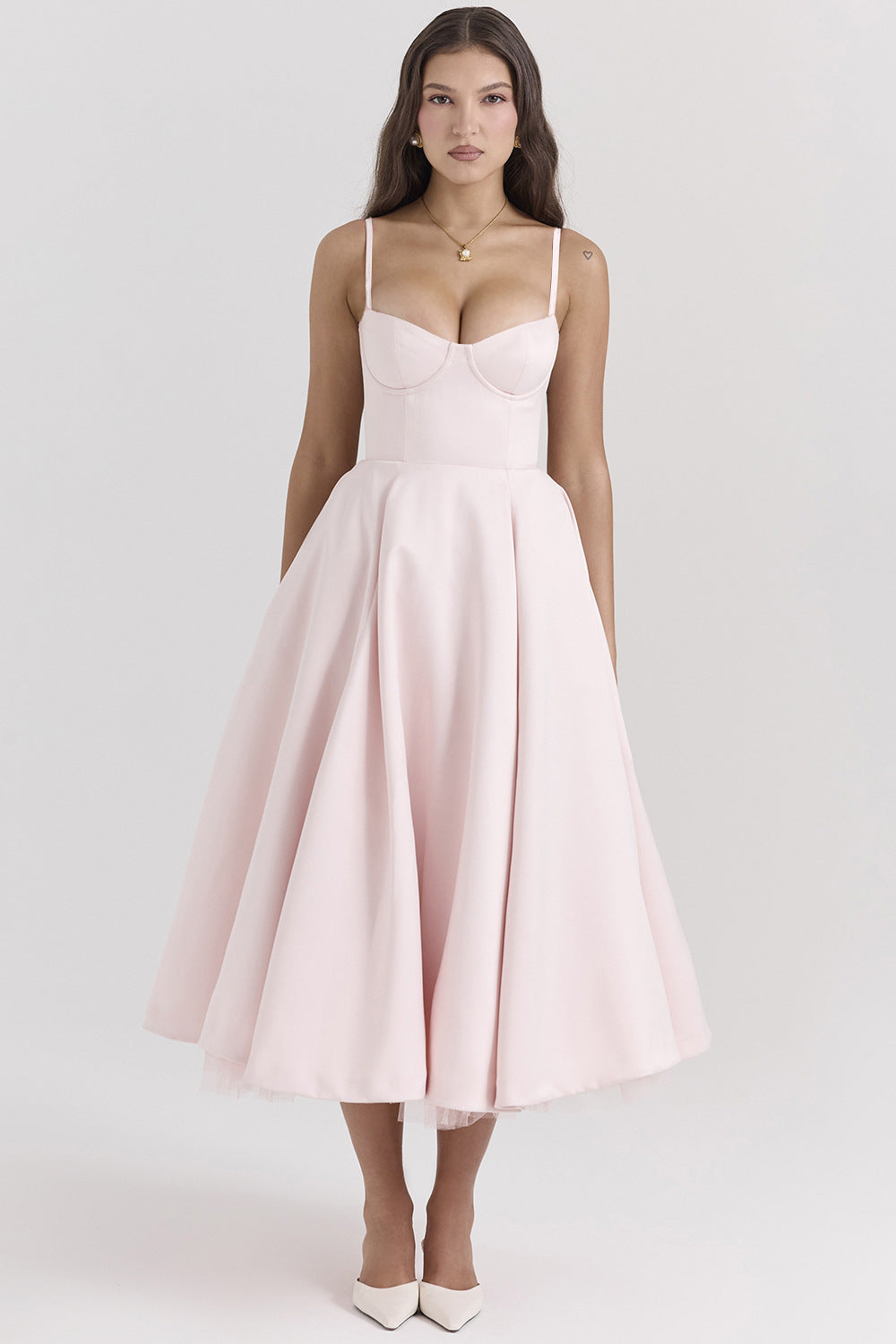 Vestido Midi Pasión - Moldea la Cintura | Doble Capa