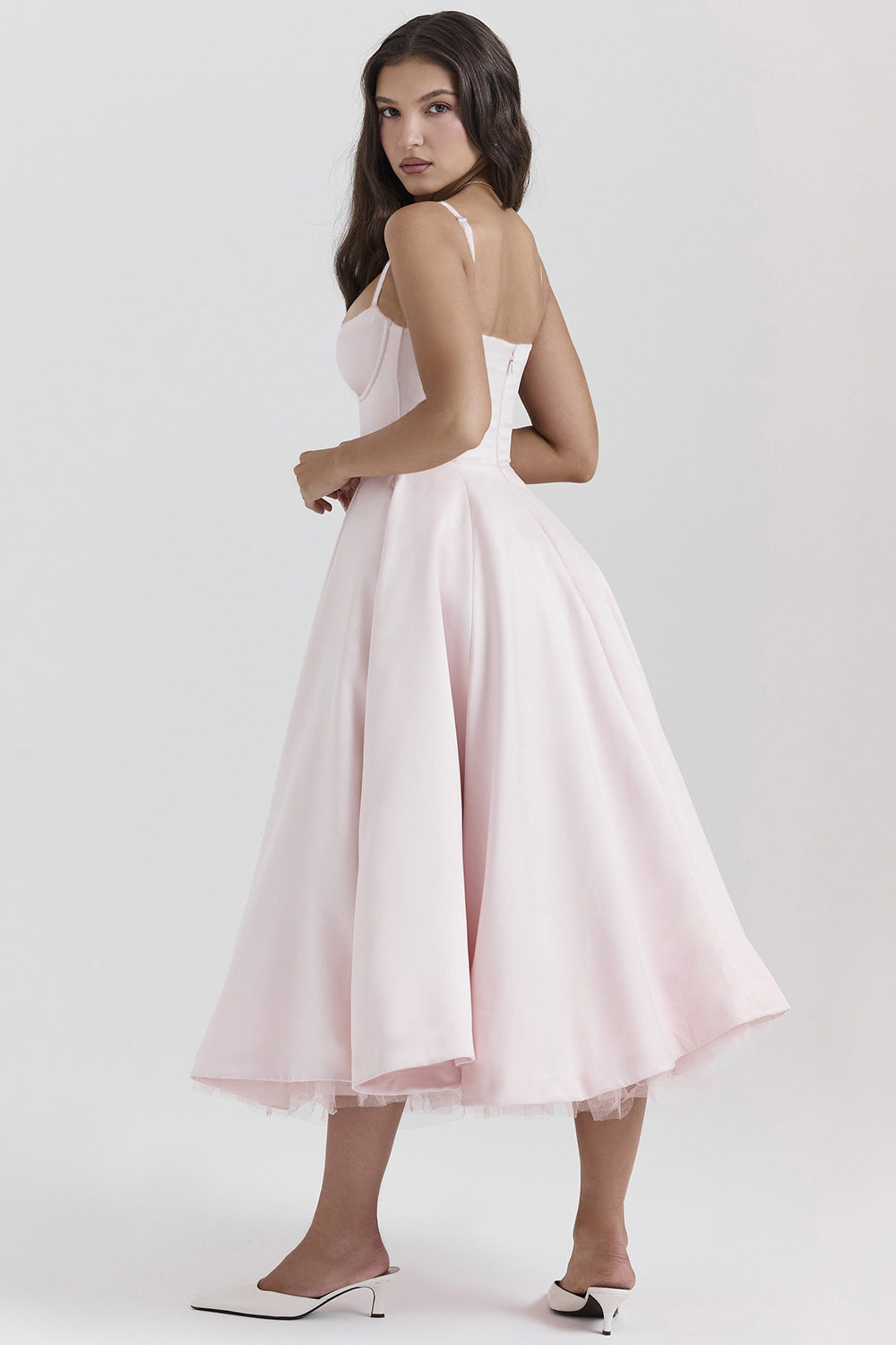 Vestido Midi Pasión - Moldea la Cintura | Doble Capa