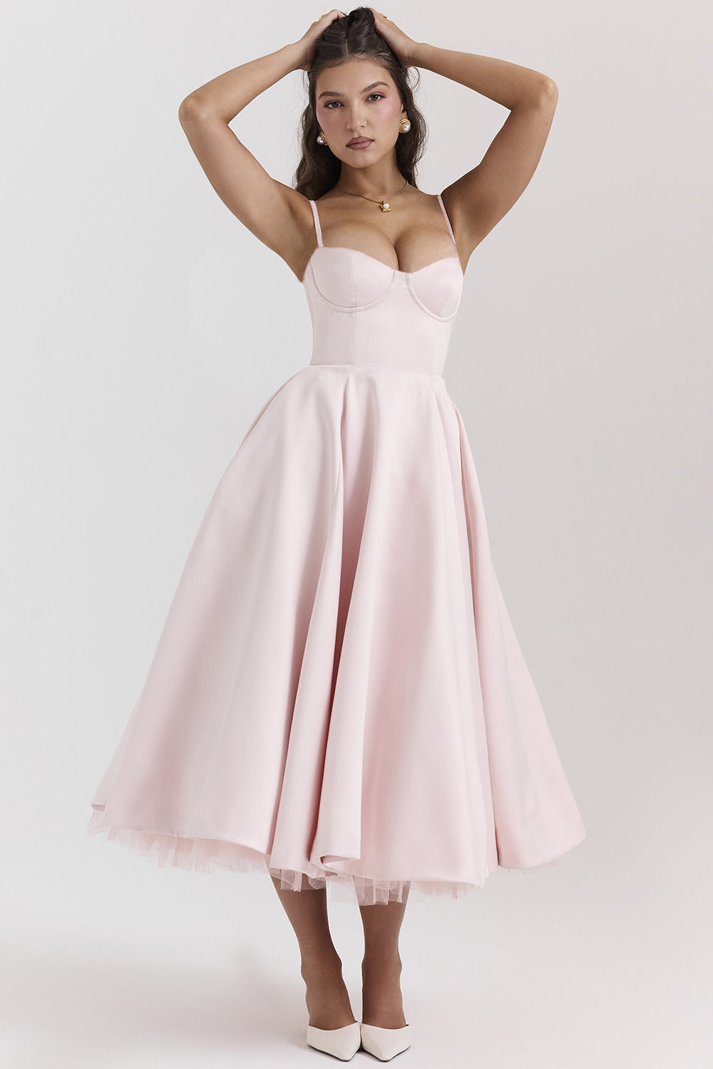 Vestido Midi Pasión - Moldea la Cintura | Doble Capa