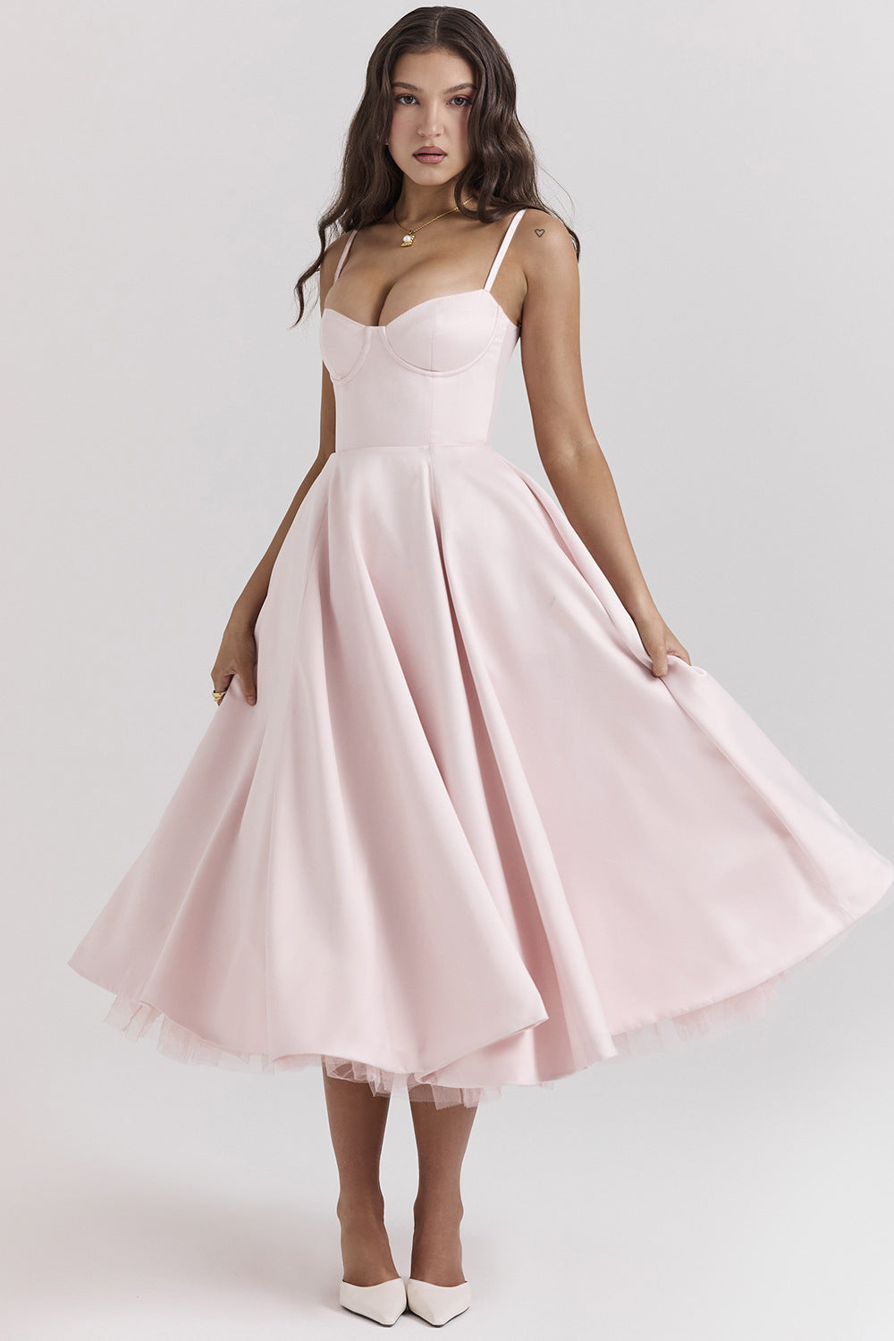 Vestido Midi Pasión - Moldea la Cintura | Doble Capa