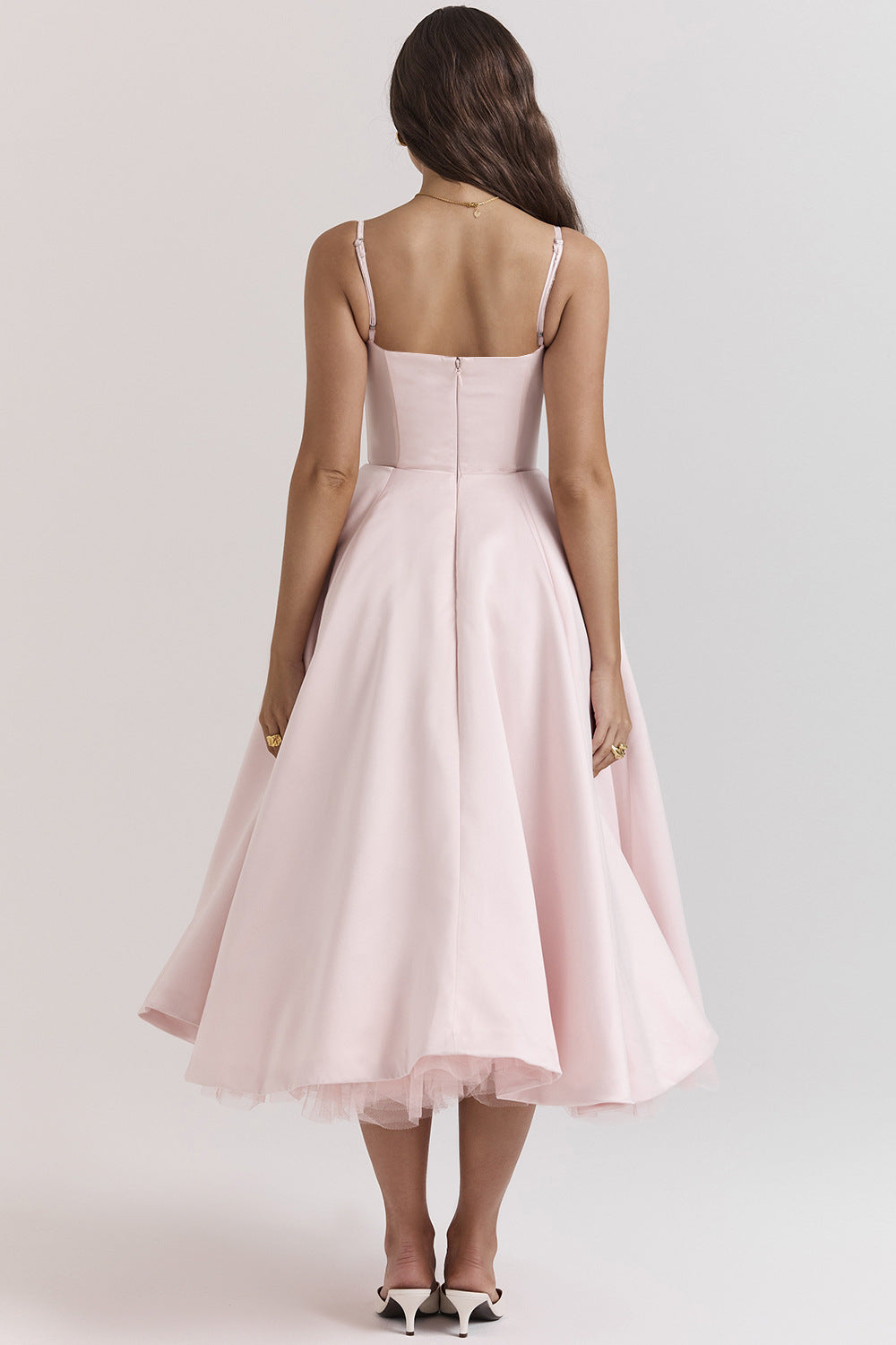 Vestido Midi Pasión - Moldea la Cintura | Doble Capa