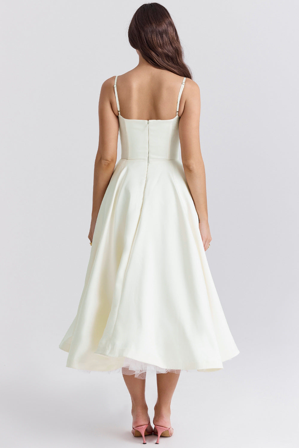 Vestido Midi Pasión - Moldea la Cintura | Doble Capa