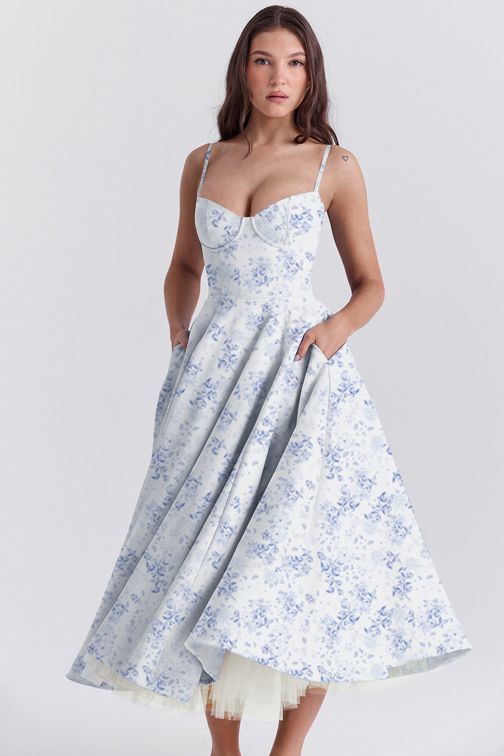 Vestido Midi Pasión - Moldea la Cintura | Doble Capa