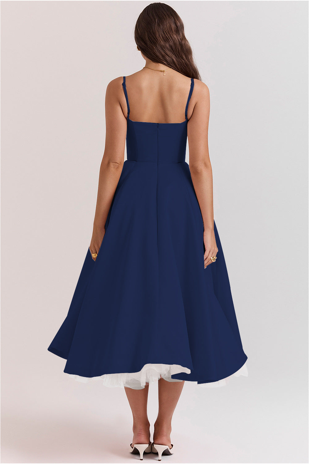 Vestido Midi Pasión - Moldea la Cintura | Doble Capa