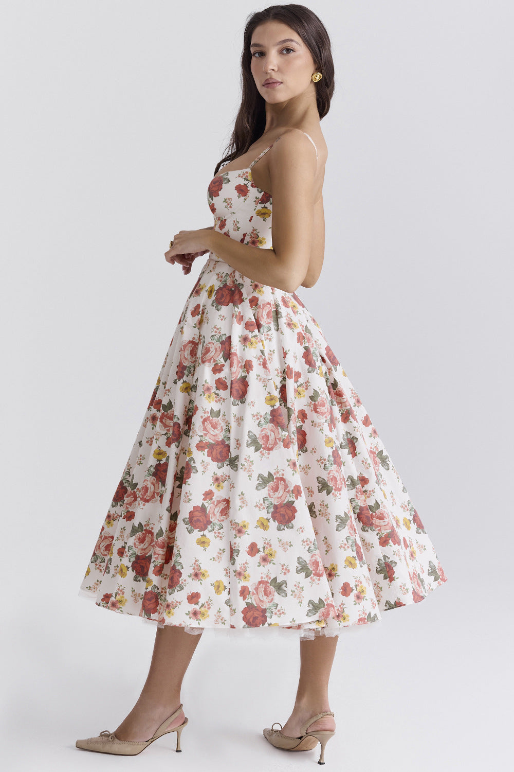 Vestido Midi Pasión - Moldea la Cintura | Doble Capa