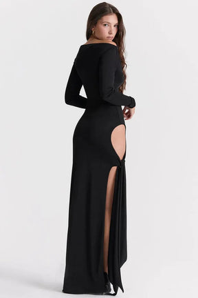 vestidos  vestido largo   vestido elegante  vestido casual
Veliara store Veliara moldeadores shein vestidos vestido negro vestido sexy vestido con abertura  vestido fiesta vestido noche