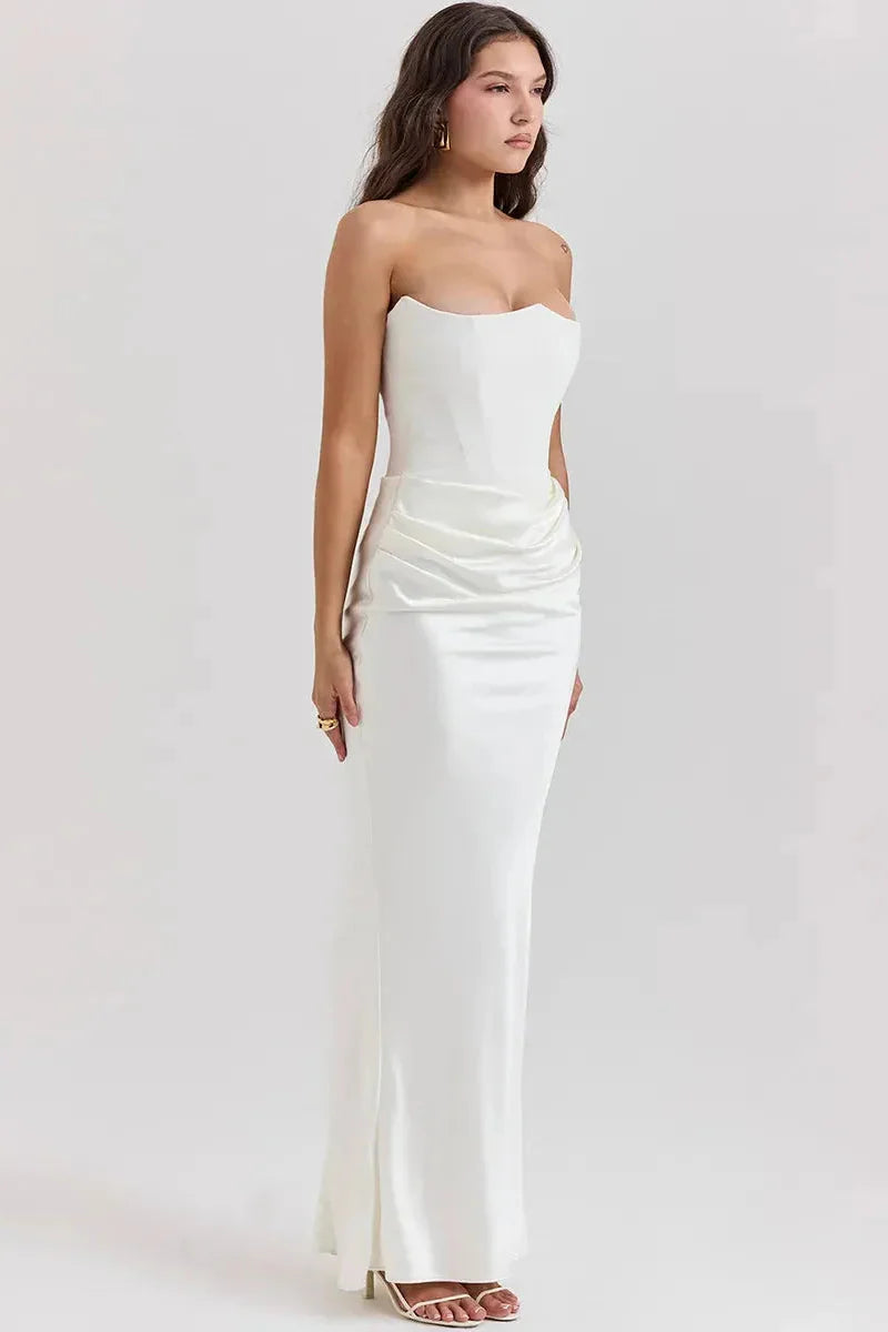 vestidos  vestido largo vestido elegante 
Veliara store Veliara moldeadores shein vestidos vestido blanco  vestido sencillo vestido sexy vestido con corset vestido novia vestido fiesta