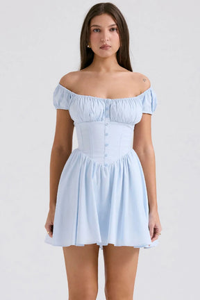 vestidos vestido corto  vestido casual
Veliara store Veliara moldeadores shein vestidos vestido azul vestido azul claro vestido fiesta  vestido con corset vestido primavera 