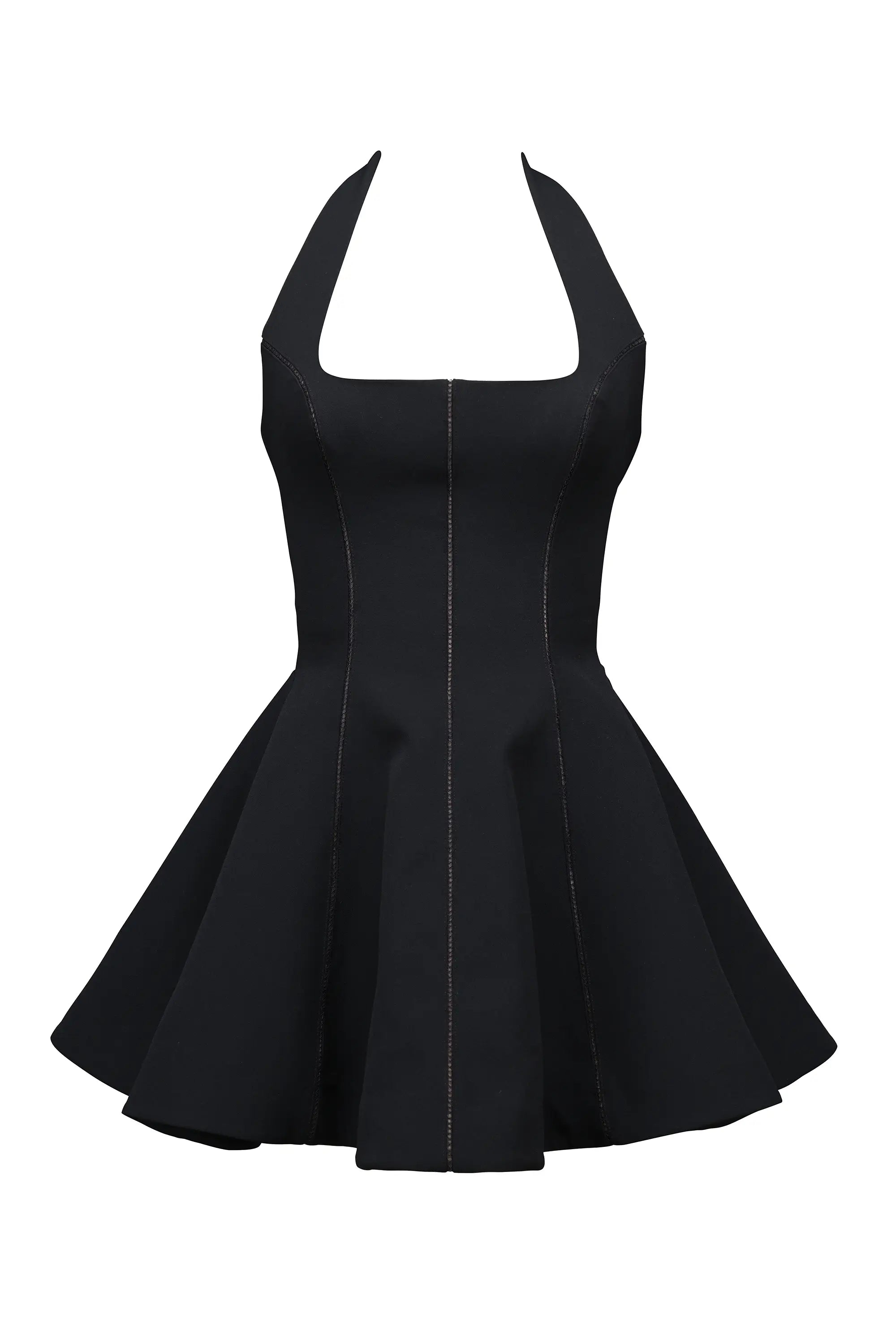 Vestido corto elegante
Vestido de fiesta corto
Vestido con escote asimétrico
Vestido con lazo en la espalda
Vestido para eventos formales
Vestido color negro
Moda femenina elegante
Vestido para bodas y celebraciones