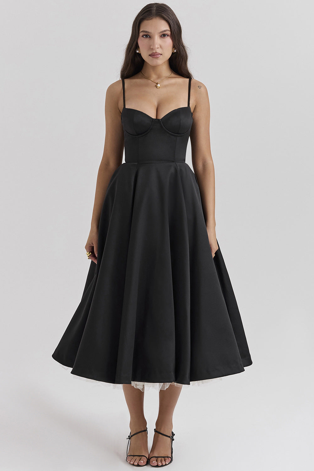 Vestido Midi Pasión - Moldea la Cintura | Doble Capa