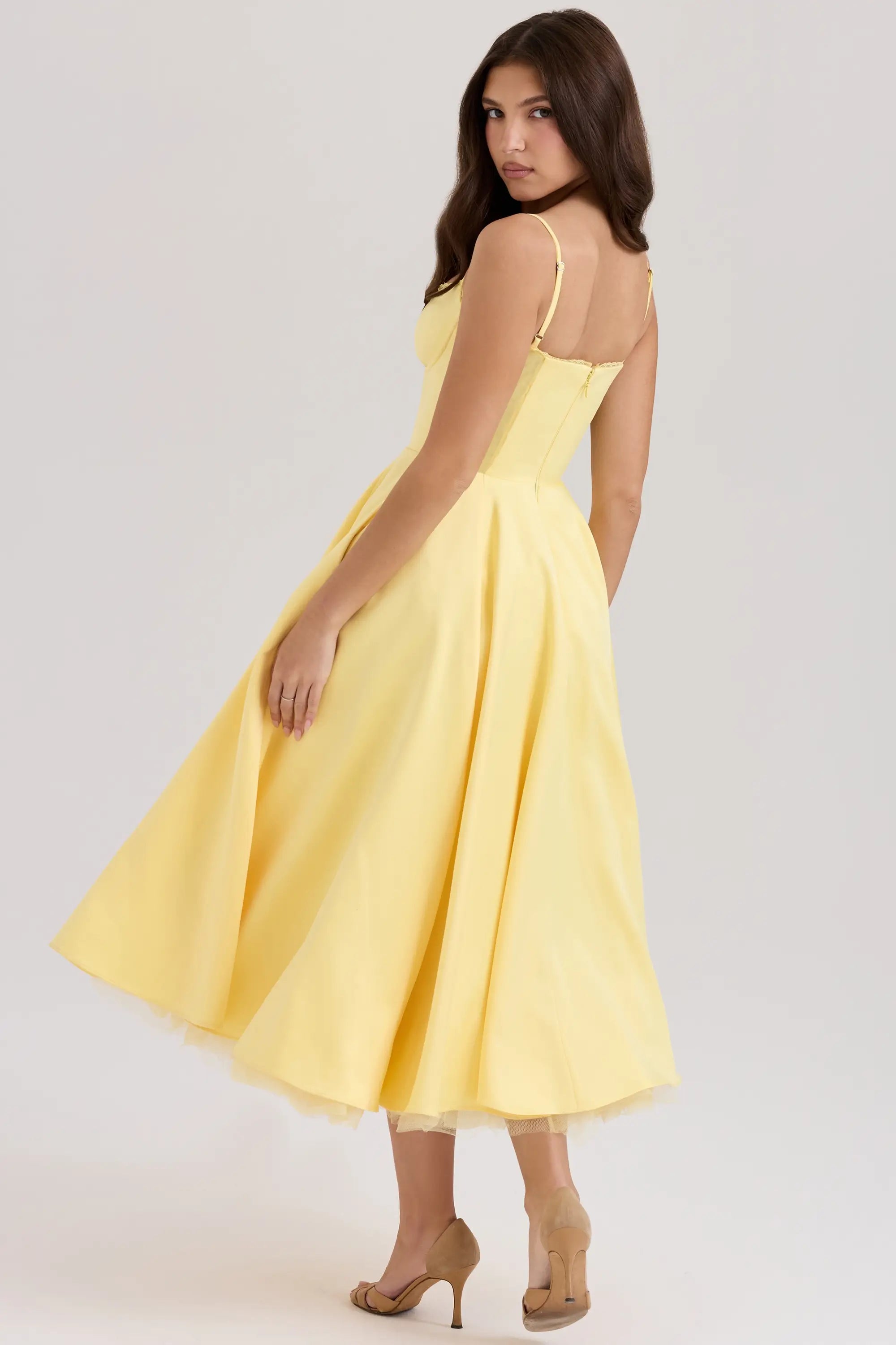 Vestido Midi Cloe - Moldea la Cintura | Doble Capa