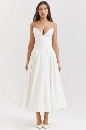 Vestido Midi Corset Evelyn - Paga 1 y Recibe 2